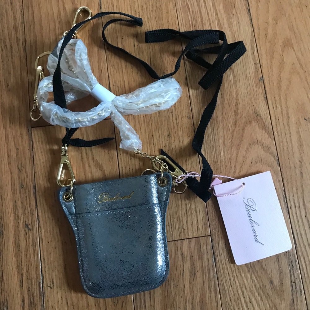 Silver Cross Body Phone Case